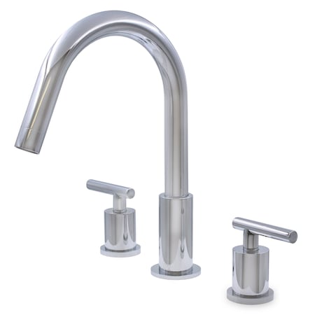 Novatto WALTZ Widespread 2-Handle Lavatory Faucet in Chrome NBF-112CH